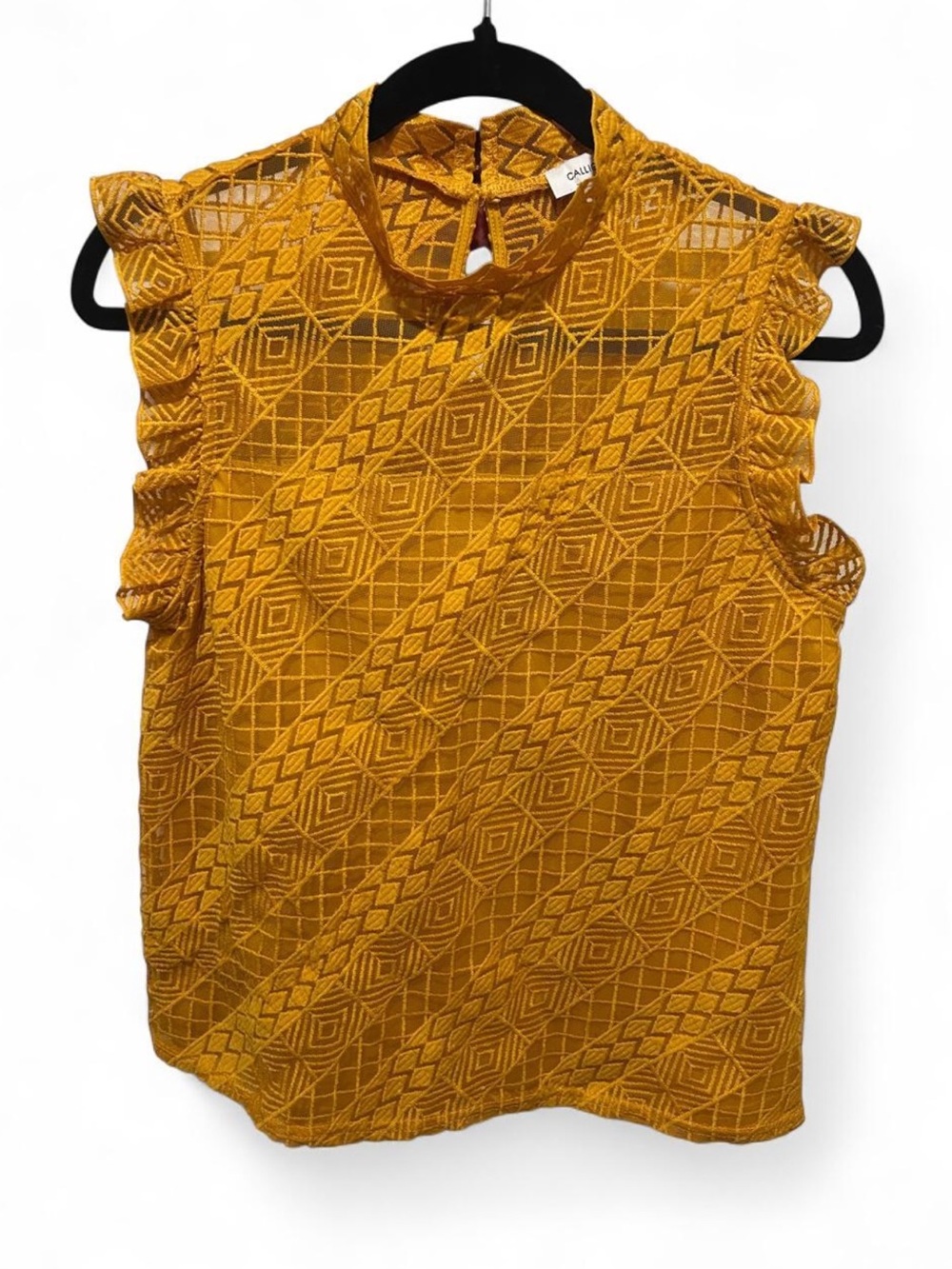 ANTHROPOLOGIE CALLIGRAPHIE Lace Top